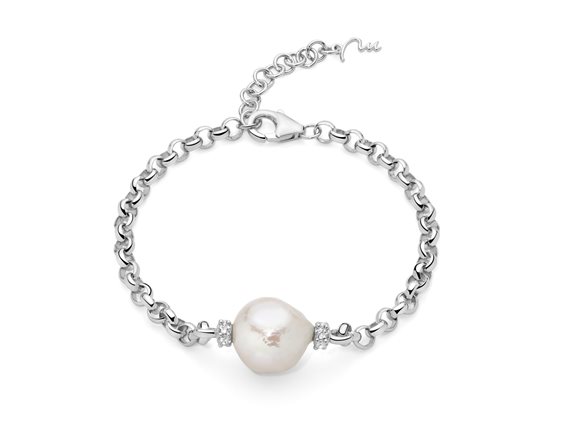 Bracciale Miluna Donna Giochi di perle in Argento Perla PBR3547B - PBR3547B